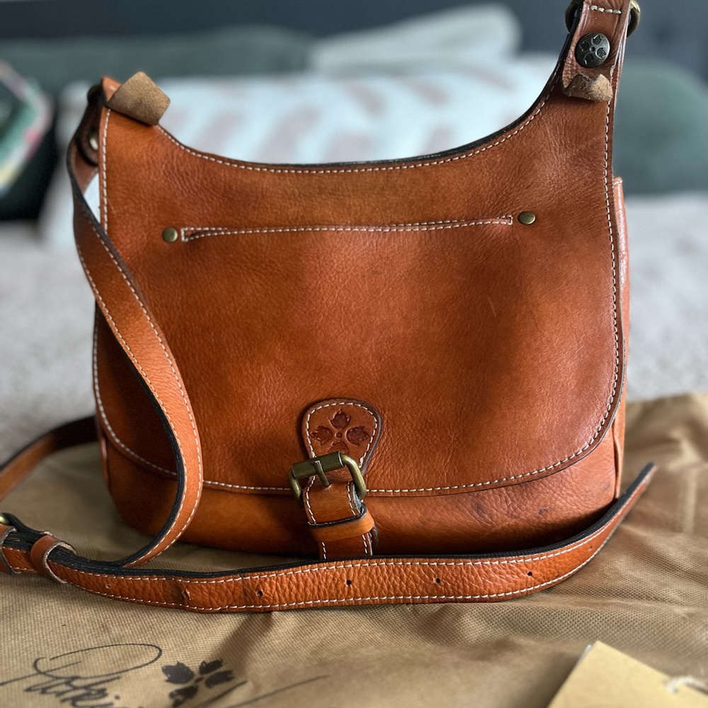 Patricia Nash Heritage Collection London Saddle Bag